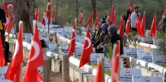 Kahramanmaraş'ta Depremde Hayatını Kaybedenlerin Yakınları Mezarlıklarda Dua Etti