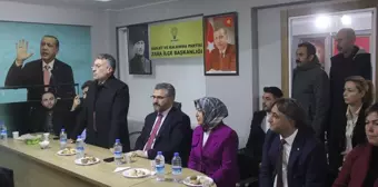 AK Parti TBMM Grup Başkanı Abdullah Güler, Zara ve Suşehri ilçelerinde istişare toplantılarına katıldı