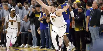 Nikola Jokic'in son saniye basketiyle Denver Nuggets, Golden State Warriors'ı mağlup etti