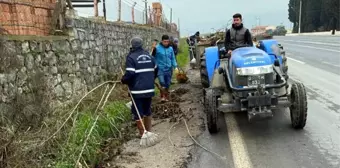 Germencik Belediyesi Yol ve Temizlik Çalışmalarını Sürdürüyor