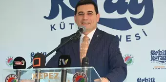 Erkin Koray Kütüphanesi Kepez'de Hizmete Açıldı