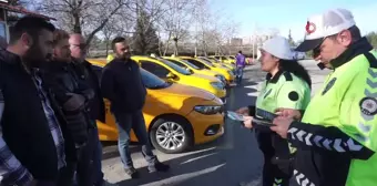 Polis ekiplerinden sürücülere kurallara uyum uyarısı