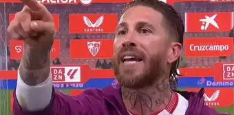 Sergio Ramos canlı yayında çok sinirlendi: Çenenizi kapatın