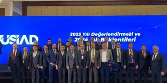 MÜSİAD Düzce Yönetimi Ankara'da 2023 Yılı Değerlendirmesi ve 2024 Yılı Beklentileri Toplantısına Katıldı