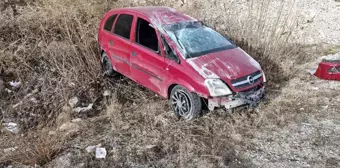 Çorum'un Alaca ilçesinde trafik kazası: 2 yaralı