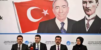 Ülkü Ocakları Eğitim ve Kültür Vakfı Genel Başkanı Ahmet Yiğit Yıldırım İstanbul İl Başkanlığı'nda açıklamalarda bulundu