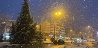 Karabük'te Kar Yağışı Sonrası Kent Beyaza Büründü