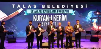 Kayseri'de Üç Aylar Programı Düzenlendi