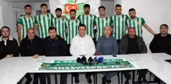 Amasyaspor FK, 8 yeni transferini tanıttı