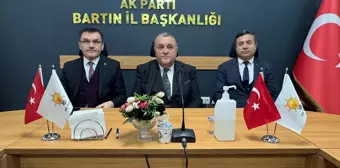 Bartın Belediye Başkanı Hüseyin Fahri Fırıncıoğlu, AK Parti İl Başkanlığını ziyaret etti