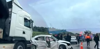 Osmaniye'de zincirleme trafik kazası: 2 yaralı