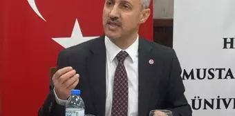 HMKÜ Rektörü Prof. Dr. Veysel Eren, üniversite çalışmalarını anlattı