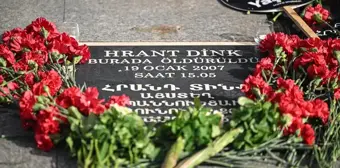 Hrant Dink için anma töreni düzenlendi