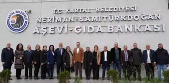 Kartal Belediyesi Muhtarları Aşevi ve Afet İşleri Müdürlüğü'nde Ağırladı