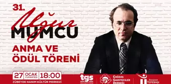 31. Uğur Mumcu Anma ve Ödül Töreni