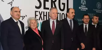 750. Vuslat Yılında Hz. Mevlana Sergisi Açıldı