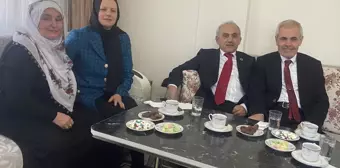 MHP Adayı Gürsel Bayram, AK Parti Adayı Şaban Bolat'ı Ziyaret Etti