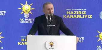 Erdoğan: Eskişehir Türkiye Yüzyılı belediyeciliğinin öncülüğünü yapacak