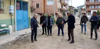 Koçarlı Sanayi Sitesinde Yol Yenileme Çalışmaları Başladı