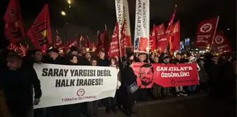 CHP ve TİP, milletvekilliği düşürülen Can Atalay için eylem başlattı