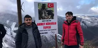 Görele'de Şehit Piyade Uzman Çavuş Ahmet Köroğlu Anısına Türk Bayrağı Dikildi