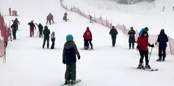 Ilgaz Dağı'nda Yarı Yıl Tatili Yoğunluğu