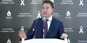 Ali Babacan: 'Bir Sene Geçti, Hâlâ Burada Yaşayan İnsanlar Gündelik Yaşamlarına Geri Dönemediyse Bu Kötü Yönetimin Sonucu'