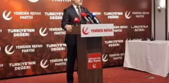 Yeniden Refah Partisi, başkan adaylarını ve yerel seçim beyannamesini kamuoyuyla paylaşacak