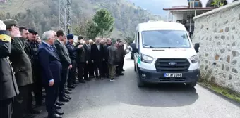 Kıbrıs gazisi Ahmet Kırcı Trabzon'da defnedildi