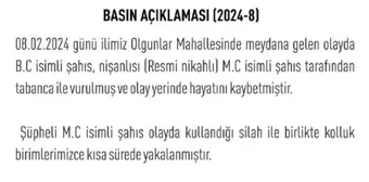 Elazığ'da Fizyoterapi Teknikerini Öldüren Şüpheli Yakalandı