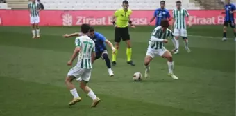 Bursaspor, Beyoğlu Yeni Çarşı ile 1-1 berabere kaldı