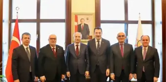 AK Parti ve BBP Heyetleri Belediye Meclis Üyelikleri Üzerinde Görüşme Yaptı