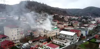 Beykoz'da Kibrit Üretim Atölyesinde Yangın Çıktı