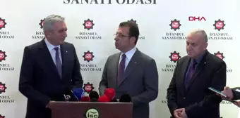 İmamoğlu İstanbul Sanayi Odası'nı ziyaret etti