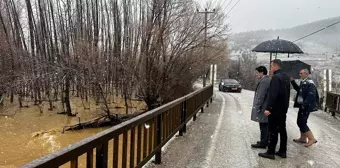 Isparta'da sağanak nedeniyle tarım arazileri su altında kaldı