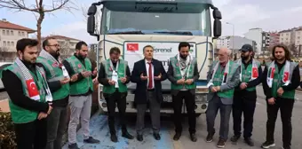 İsrail katliamı altındaki Gazze'ye Nevşehir'den insani yardım