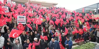 Hatay Büyükşehir Belediye Başkanı Lütfü Savaş Halk Buluşmasında