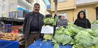 Tokat Gönüllü Turizm ve İklim Elçisi Lahanadan Adam Yaptı