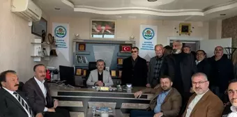 AK Parti Mardin Büyükşehir Belediye Başkan Adayı Abdullah Erin, Kızıltepe Hububat ve Ticaret Merkezini Ziyaret Etti