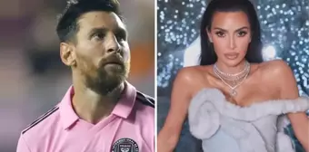 Kim Kardashian Messi'yi paylaşmaya doyamadı: Bir rüyayı yaşıyor