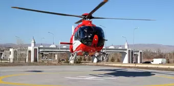 Sivas'a Ambulans Helikopter Hizmete Başladı