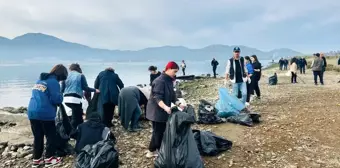 Fethiye Kuş Cenneti'nde Çevre Temizliği Yapıldı