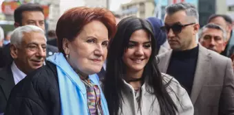 Meral Akşener, Çankaya'da esnaf ziyaretinde bulundu