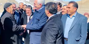 AK Parti Erzurum Milletvekili Mehmet Emin Öz, Tekman ilçesini ziyaret etti