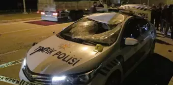 Samsun'da kaza sonrası kaçan sürücü polis memurunu çarptı, şehit oldu