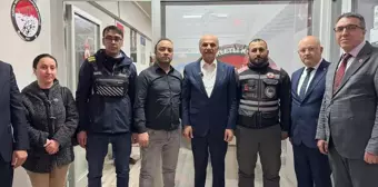 Saadet Partisi İstanbul Büyükşehir Belediye Başkan Adayı Birol Aydın, Kartal Motosikletli Kuryeler Derneğini Ziyaret Etti