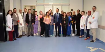 Alanya Alaaddin Keykubat Üniversitesi Eğitim ve Araştırma Hastanesi'nden 8 Mart kutlaması