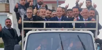 Fatih Erbakan, babası ile özdeşleşen kamyon kasası pozunu verdi