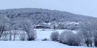 Karabük ve Bolu'nun yüksek kesimlerinde kar etkili oldu