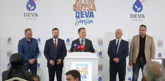 DEVA Partisi Çorum'da belediye başkan adaylarını tanıttı